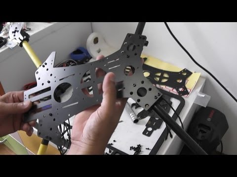 How to assemble OFM Reptile 650 Quadcopter Part 1 - UCsFctXdFnbeoKpLefdEloEQ