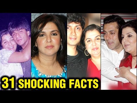 Video - Farah Khan 31 SHOCKING And INTERESTING Facts | Shirish Kunder, Shah Rukh Khan