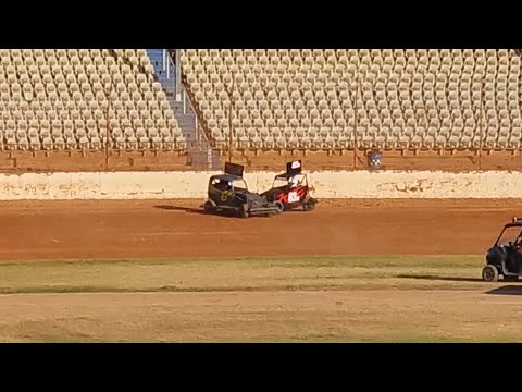 BayPark Speedway - Ministocks - 5/1/22 - dirt track racing video image