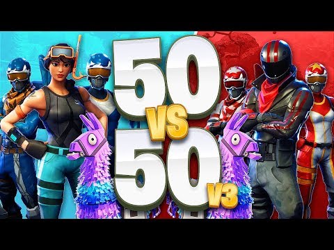 Fortnite 50 vs 50 V3 Game Mode! (Fortnite Battle Royale) - UC2wKfjlioOCLP4xQMOWNcgg