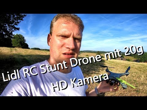 Lidl RC Stunt Drone mit einer 20g HD Cam - schafft die Drohne abzuheben? - UCNWVhopT5VjgRdDspxW2IYQ