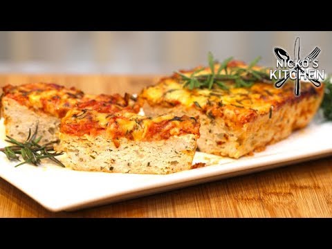 Keto Cheesy Chicken Meatloaf | Moist & Juicy Low Carb Recipe