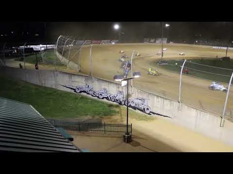 Lawrenceburg Speedway Inaugural Justin Owen Memorial Sprint Car Feature Race [4/13/24] - dirt track racing video image
