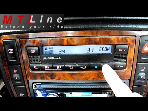 Come si resetta il Climatronic della Volkswagen Passat?