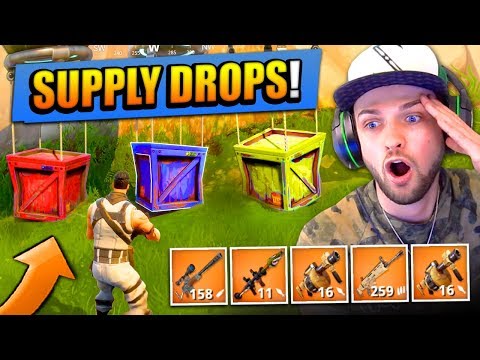 LEGENDARY SUPPLY DROPS in Fortnite: Battle Royale! - UCYVinkwSX7szARULgYpvhLw