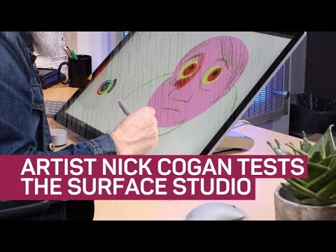 Artist Nick Cogan tests the Surface Studio - UCOmcA3f_RrH6b9NmcNa4tdg