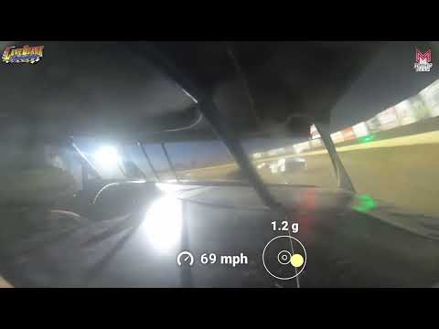 #19J Tyler Crocker - POWRi Midwest Mod - 9-30-2023 Lake Ozark Speedway - In Car Camera - dirt track racing video image