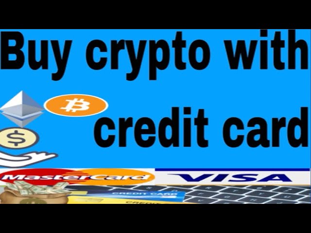 How to Buy Cryptocurrency with a Credit Card