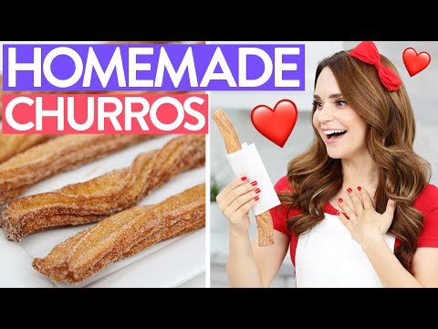 HOW TO MAKE HOMEMADE CHURROS! - UCjwmbv6NE4mOh8Z8VhPUx1Q