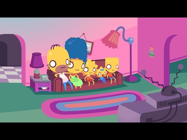 The Simpsons Episode with the Weird Techno Music in the Intro