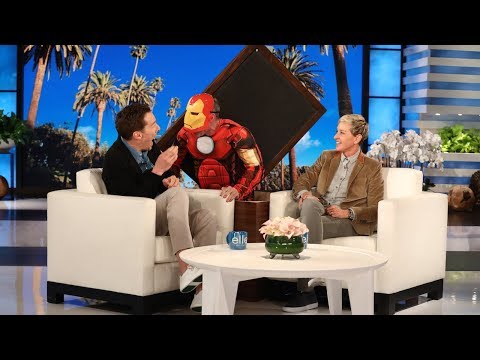 Benedict Cumberbatch Gets a Scare from 'Iron Man' - UCp0hYYBW6IMayGgR-WeoCvQ