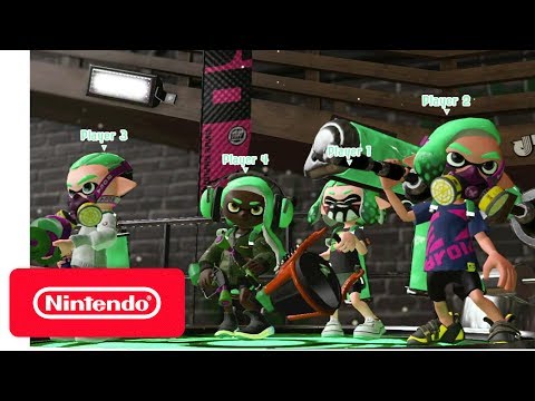 Splatoon 2 - Turf War (Show Floor) Demonstration - Nintendo E3 2017 - UCGIY_O-8vW4rfX98KlMkvRg