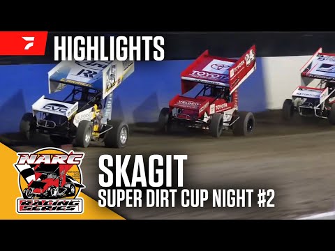 Night #2 Prelim | NARC Super Dirt Cup at Skagit Speedway 6/21/24 | Highlights - dirt track racing video image