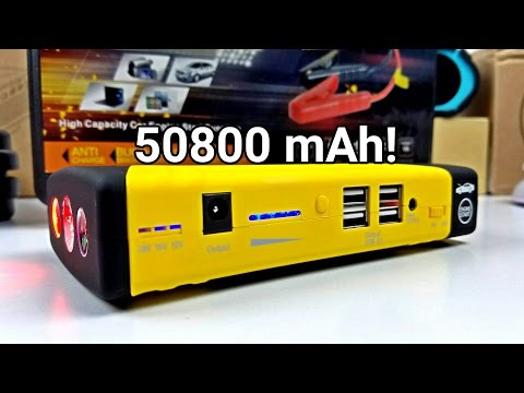 50800mAh Jump Starter - Amazing Power Bank For All Uses! - UCemr5DdVlUMWvh3dW0SvUwQ
