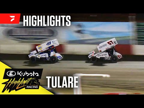 Kubota High Limit Racing at Tulare Thunderbowl Raceway 3/19/25 | Highlights - dirt track racing video image