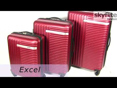 Чемодан Skyflite Excel Burgundy (M)