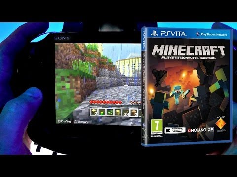 Minecraft Vita Hands-On Game-Play (PS4, Dual Shock 4, Trophies Details) - UCyg_c5uZ7rcgSPN85mQFMfg