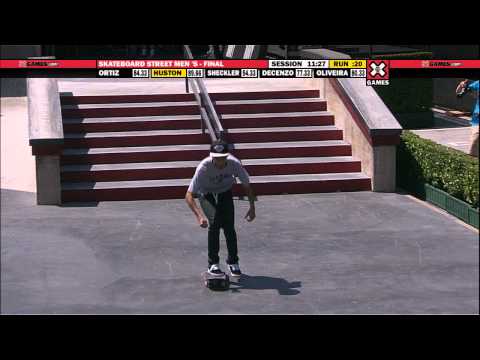 Nyjah Huston takes Gold in Men's Skateboard Street Final - ESPN X Games - UCxFt75OIIvoN4AaL7lJxtTg