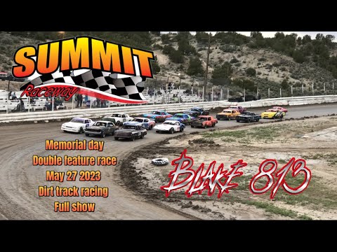 Summit Raceway, Elko Nevada | Dirt track racing full show double feature race | - dirt track racing video image