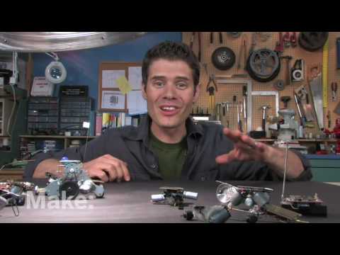 Maker Workshop - Miniature Robots on Make: television - UChtY6O8Ahw2cz05PS2GhUbg