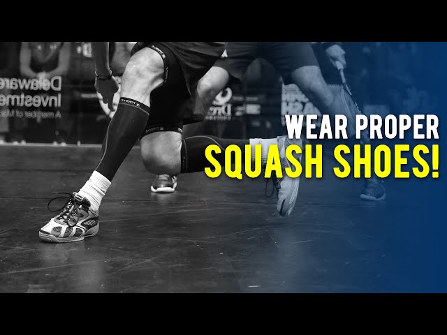 Can You Wear Squash Shoes For Tennis?