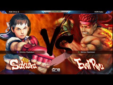 Chris G (Sakura) vs Sako (Evil Ryu) - Capcom Cup 2013 SSF4: AE Ver. 2012 - UCPGuorlvarThSlwJpyTHOmQ