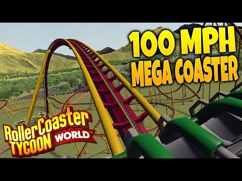 RollerCoaster Tycoon World Gameplay Part 1 - Building a 100 MPH Floorless Coaster - UCf2ocK7dG_WFUgtDtrKR4rw