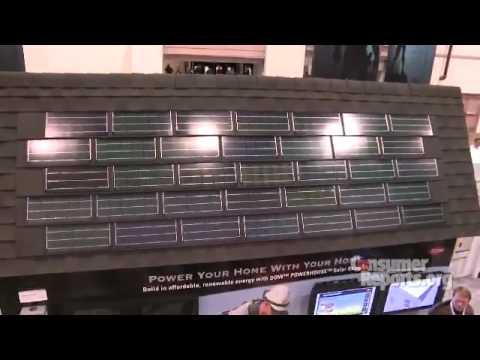 Solar Roof Shingles: 2010 International Builders Show - UCOClvgLYa7g75eIaTdwj_vg