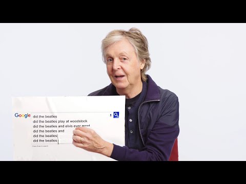 Paul McCartney Answers the Web's Most Searched Questions | WIRED - UCftwRNsjfRo08xYE31tkiyw