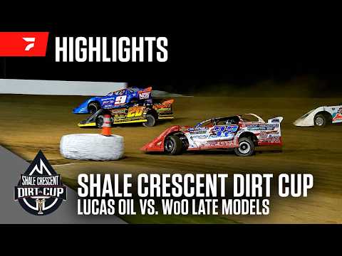Lucas Oil vs WoO Late Models | Shale Crescent Dirt Cup at Muskingum Co Speedway 6/10/26 | Highlights - dirt track racing video image