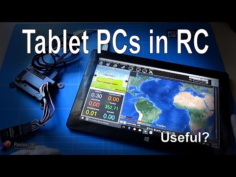 RC Review: Using a Windows Tablet PC in RC (from Banggood.com) - UCp1vASX-fg959vRc1xowqpw