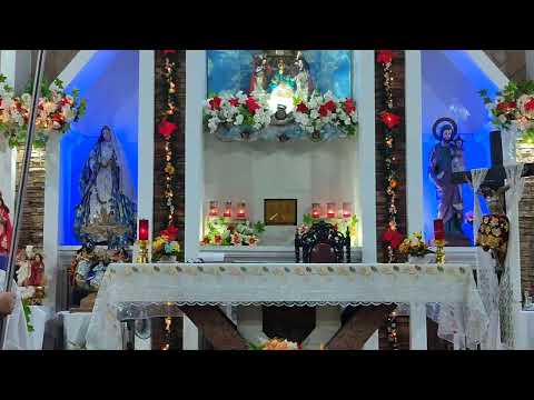 UNANG ARAW NG MISA DE GALLO. PAROKYA NG SANTISIMA TRINIDAD PASAY CITY.