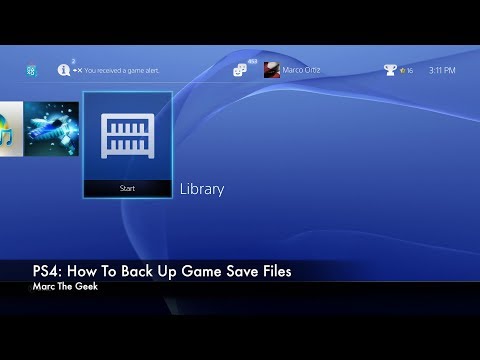 PS4: How To Back Up Game Save Files To External Drive - UCbFOdwZujd9QCqNwiGrc8nQ