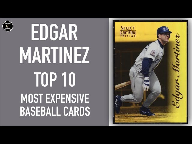 How to Find the Best Edgar Martinez Baseball Cards