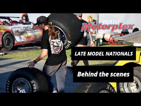 Late Model Nationals behind the scenes N1 Perth Motorplex 20/1/23 - dirt track racing video image