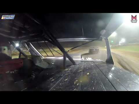 #00T Trenton Brookshire - Midwest Mod - 6-24-2025 Springfield Raceway - In Car Camera - dirt track racing video image