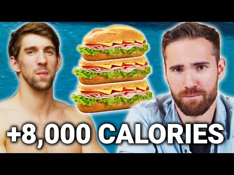 We Try To Eat Like Michael Phelps For A Day - UCBUVGPsJzc1U8SECMgBaMFw