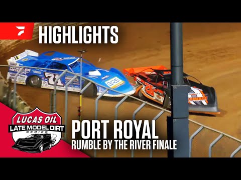 Rumble by the River Finale | Lucas Oil Late Models at Port Royal Speedway 8/24/24 | Highlights - dirt track racing video image