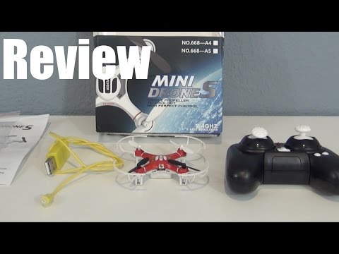 Flyer 668-A4 Quadcopter: Review and Flight - UCKqpeIILaupg-SvrIstn-yA