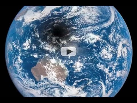 Moon Shadow Crossing Earth Seen From Space | Video - UCVTomc35agH1SM6kCKzwW_g