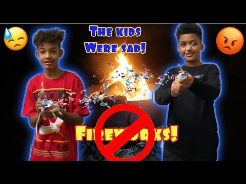 THE KIDS ARE SAD TO CELEBRATE NEW YEARS EVE WITHOUT FIREWORKS | NYE 2021