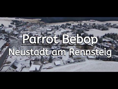 Parrot Bebop // Neustadt am Rennsteig // Winterzeit , Wintertime // Flug mit 2600 mA Akku - UCNWVhopT5VjgRdDspxW2IYQ