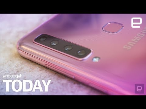 Samsung really made a phone with four rear cameras  | Engadget Today - UC-6OW5aJYBFM33zXQlBKPNA