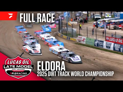 FULL RACE: 2025 Dirt Track World Championship | Lucas Oil Late Model Dirt Series at Eldora Speedway - dirt track racing video image