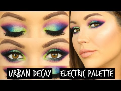 Urban Decay Electric Palette Tutorial - Bright and Colourful Spring Makeup | Laura Sommerville - UCyRj3Xs2RZSPI6KGLLfybDw