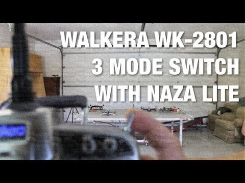 DJI NAZA Lite 3 Flight Modes with Walkera WK-2801 - GPS Attitude, Failsafe, and Manual Mode - UC_LDtFt-RADAdI8zIW_ecbg