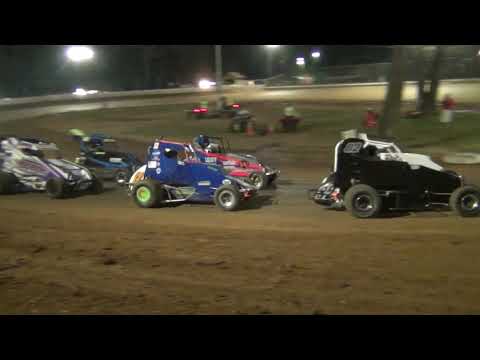 125/4-Stroke Micro Sprint Feature-Shellhammer Dirt Track-5/10/23 - dirt track racing video image
