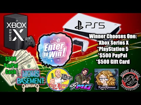 online contests, sweepstakes and giveaways - PlayStation 5 or Xbox Series X or $500 PayPal or $500 Gift Card