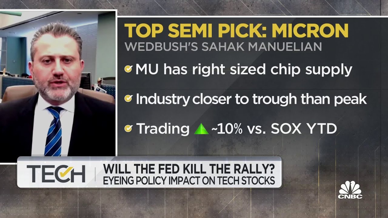 Wedbush’s Sahak Manuelian breaks down his top semi pick: Micron