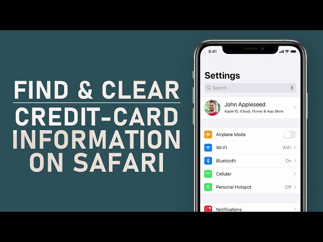How to See Saved Credit Cards on Your iPhone